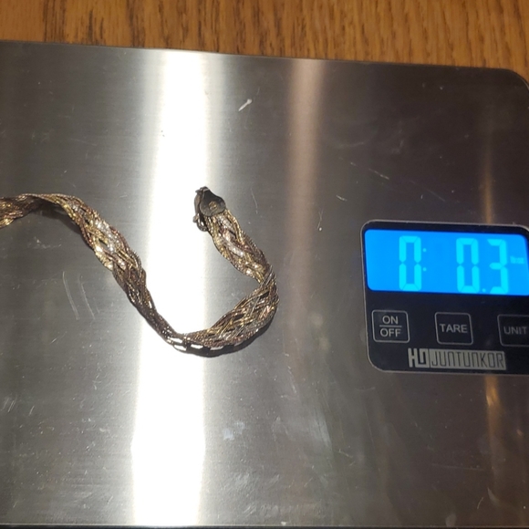 925 Sterling Silver Milor Italy Tri Color Braid - Picture 9 of 10